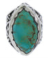 Southwest Turquoise And Silver Ring Size 5 TX38933