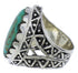 Southwest Turquoise And Silver Ring Size 5 TX38933