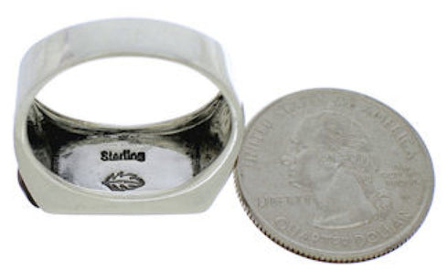 Multicolor Inlay Southwest Ring Size 11-1/2 EX41584