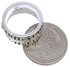 Silver And Turquoise Ring Size 6-3/4 TX38537