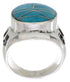 Sterling Silver And Turquoise Southwest Ring Size 5-3/4 TX38615
