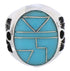 Silver And Turquoise Southwest Ring Size 5-1/2 TX38617