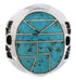 Genuine Sterling Silver Turquoise Southwest Ring Size 5-1/2 TX38627