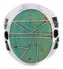 Genuine Silver Turquoise Southwest Jewelry Ring Size 4-3/4 TX38666