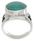 Southwestern Silver Jewelry Turquoise Ring Size 5-1/4 TX38685