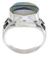 Silver Multicolor Southwest Inlay Ring Size 8-1/2 TX38706