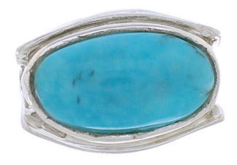 Silver Turquoise Jewelry Ring Size 6-1/4 TX39781