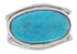 Silver Turquoise Jewelry Ring Size 6-1/4 TX39781
