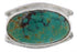 Turquoise Sterling Silver Southwestern Jewelry Ring Size 5-1/4 TX39845
