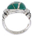 Silver Southwestern Turquoise Jewelry Ring Size 5-3/4 TX39984