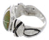 Sterling Silver Turquoise Inlay Ring Size 6 TX39992