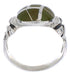 Silver Turquoise Inlay Southwest Ring Size 5-1/4 TX40001