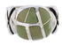 Sterling Silver Jewelry Turquoise Inlay Ring Size 8-1/4 TX40100