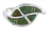 Genuine Sterling Silver Turquoise Inlay Ring Size 8-1/4 WX41057