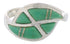 Turquoise Genuine Sterling Silver Southwestern Ring Size 8-3/4 WX41140