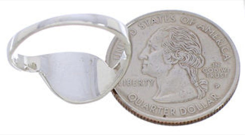 Sterling Silver Multicolor Southwestern Ring Size 6 WX41266