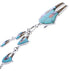 Multicolor Bear Native American Mesa Design Link Necklace Set PX37976