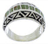 Authentic Sterling Silver Jewelry Turquoise Ring Size 7-1/4 WX35930