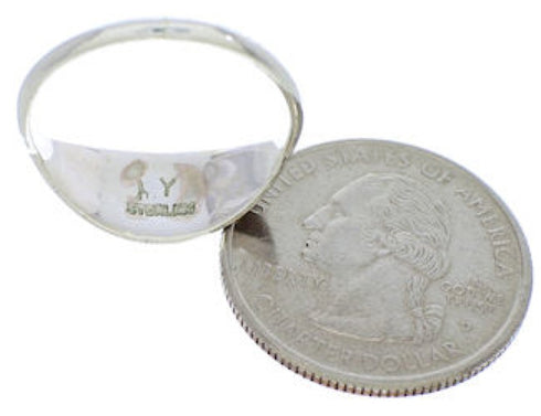 Authentic Sterling Silver Multicolor Jewelry Ring Size 7-1/4 ZX36070