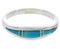 Authentic Sterling Silver Turquoise Jewelry Ring Size 4-3/4 ZX36857