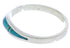 Authentic Sterling Silver Turquoise Jewelry Ring Size 4-3/4 ZX36857