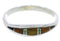 Tiger Eye Multicolor Sterling Silver Jewelry Ring Size 8-3/4 ZX36646