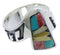 Southwest Sterling Silver Multicolor Ring Size 7-1/2 EX41060