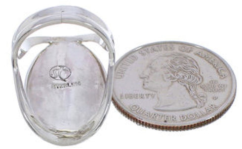 Multicolor Native American Pueblo Design Ring Size 7-1/4 EX42310