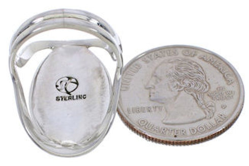 Multicolor Native American Village Design Ring Size 5 EX42350