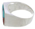 Multicolor Native American Pueblo Design Ring Size 12-3/4 EX42392