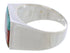 Native American Village Design Multicolor Ring Size 12-3/4 EX42394