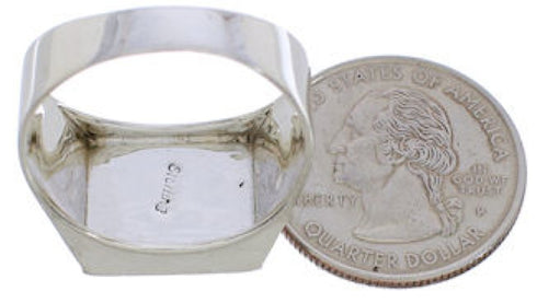 Native American Village Design Multicolor Ring Size 12-3/4 EX42394