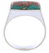 Multicolor Native American Village Design Ring Size 10-3/4 EX42401