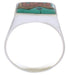 Multicolor Silver Native American Design Ring Size 11-3/4 EX42407