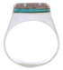 Multicolor Native American Pueblo Design Ring Size 12-3/4 EX42417