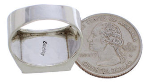 Native American Village Design Multicolor Ring Size 10-3/4 EX42418