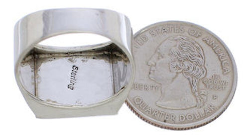 Native American Village Design Multicolor Ring Size 9-3/4 EX42433