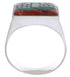 Multicolor Native American Village Design Ring Size 12-3/4 EX42435