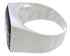 Native American Village Design Multicolor Ring Size 10-1/2 EX42459