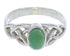 Genuine Sterling Silver Turquoise Jewelry Ring Size 4-3/4 UX32287