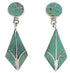 Southwest Turquoise And Silver Earrings EX31909