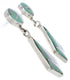 Southwest Turquoise And Silver Earrings EX31909