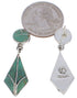Southwest Turquoise And Silver Earrings EX31909