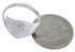 Silver Pueblo Design Multicolor Ring Size 4-3/4 UX36596