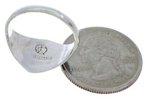 Multicolor Native American Pueblo Design Ring Size 6-1/4 UX36617