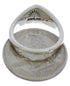 Sterling Silver Multicolor Turquoise Inlay Ring Size 6-3/4 VX36751