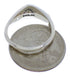 Sterling Silver Multicolor Inlay Southwestern Ring Size 6 VX36851