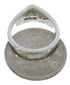 Sterling Silver Multicolor Inlay Jewelry Ring Size 6 VX36876