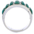 Genuine Southwestern Sterling Silver Turquoise Ring Size 6-1/2 AX36650