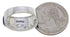 Southwest Sterling Silver Multicolor Ring Size 6-3/4 AX36778
